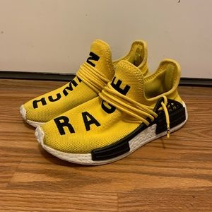 Pharell x NMD Human Race yellow